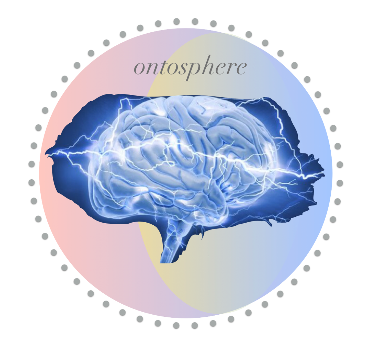Paradigm shift circular collage